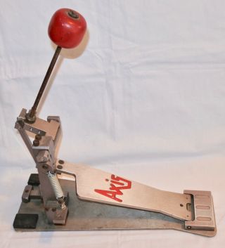 Vintage Axis Single Bass Drum Pedal Dunmar Beater.