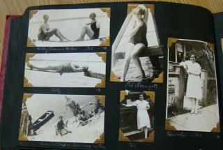 Vintage 1920s Photo Album MN WI 300,  Snapshots Pokegama La Crosse Hibbing 10