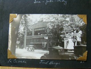 Vintage 1920s Photo Album MN WI 300,  Snapshots Pokegama La Crosse Hibbing 7