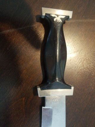 RARE Vintage ERN SOLINGEN Germany German Fixed Blade Knife Dagger Bowie Sharp 2