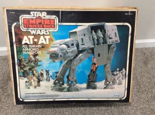 At - At Box Good Shape Sharp Color Vintage Kenner Star Wars Esb 1981