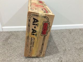 AT - AT Box Good Shape Sharp Color Vintage Kenner Star Wars ESB 1981 4