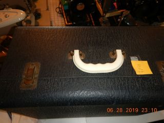 Vintage Singer Sewing Machine 15J91 With Carry Case 6