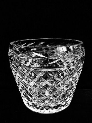 Brilliant Vintage Waterford Crystal " Glandore " Ice Bucket Made In Ireland