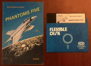 Phantoms Five 5,  Apple Ii 2 Vintage Game,  Sirius,  Nasir Gebelli