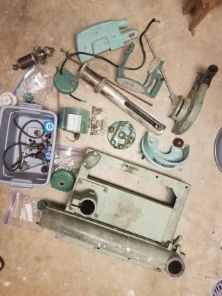 VINTAGE DEWALT AMF RADIAL ARM SAW with many rare parts 7