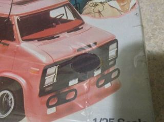 1977 REVELL MODEL KIT CHARLIES ANGELS TV SHOW MOBILE UNIT VAN FARRAH FAWCETT 3