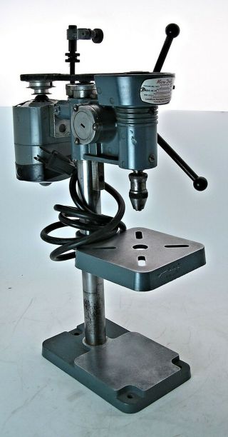 Cameron Model 164 Micro Precision Drill Press W/keyless Rare Albrecht Chuck
