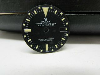 Vintage Rolex 1655 EXPLORER II Matte Black Refinished Dial 2