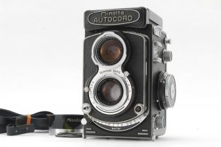 Rare Light Meter Model Minolta Autocord L 6x6 Tlr Film Camera 75mm F/3.  5 Japan