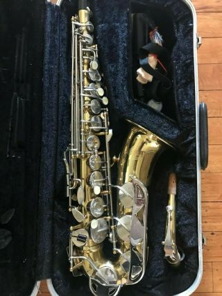 Vintage Conn 20m Alto Sax Saxophone With Hard Case