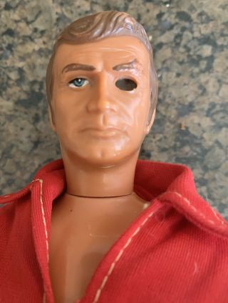 Vintage Steve Austin Doll Figure The Six 6 Million Dollar Man Bionic Grip 2