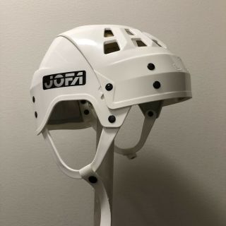 JOFA hockey helmet 23451 Gretzky style white classic vintage 2