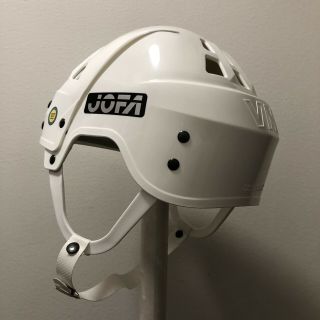 JOFA hockey helmet 23451 Gretzky style white classic vintage 6