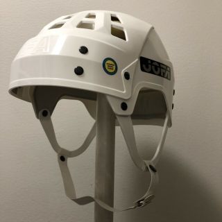 JOFA hockey helmet 23451 Gretzky style white classic vintage 8