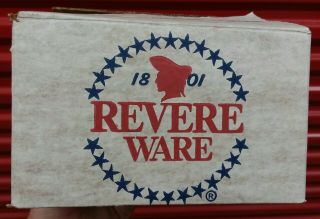 Vintage Revere Ware (set 943) 3 Piece Bowl Set 1,  2 & 3 Quart Bowls