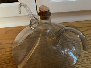 Vintage/Antique Lab Glass vapor condenser Vacuum Flask - RARE RARE RARE 3