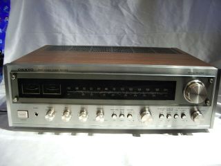 Vintage Onkyo Silver Faced Stereo Receiver Tx - 2500 W/original Box