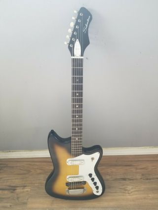 Vintage Silvertone Bobkat Electric Guitar 1960s