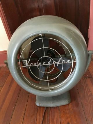 Vintage Vornado Floor Fan Model 12d1 Mid Century Atomic Design