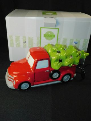 Scentsy Vintage Red Truck Special Delivery Wax Melt Warmer