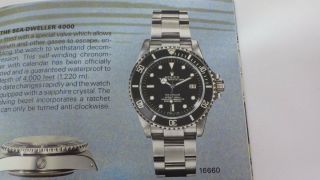 VINTAGE ROLEX Submariner 5513 16800 watch box case 395902969 9