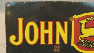 Vintage John Deere Farm Implements porcelain sign 5