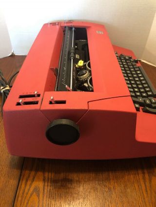 Vintage IBM Selectric II Correcting Typewriter Blue Color 10