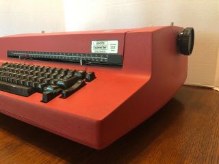 Vintage IBM Selectric II Correcting Typewriter Blue Color 2