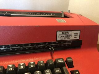 Vintage IBM Selectric II Correcting Typewriter Blue Color 3