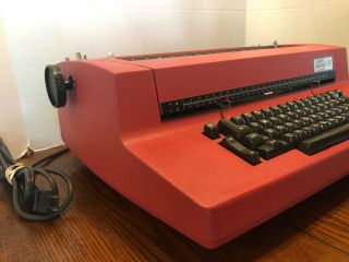 Vintage IBM Selectric II Correcting Typewriter Blue Color 4