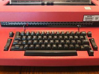 Vintage IBM Selectric II Correcting Typewriter Blue Color 5