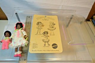 Vintage 1970 Barbie PRETTY PAIRS NAN ' N FRAN DOLLS 1134 w/Package 5