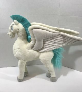 Disney Store Adult Pegasus Plush Stuffed Horse From Hercules 15” Vtg