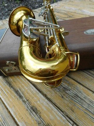 Vintage King Cleveland Alto Saxophone With Case 10