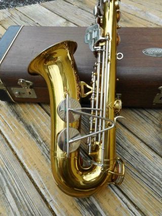 Vintage King Cleveland Alto Saxophone With Case 3
