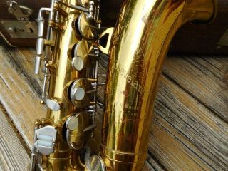 Vintage King Cleveland Alto Saxophone With Case 4
