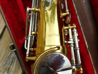 Vintage King Cleveland Alto Saxophone With Case 8