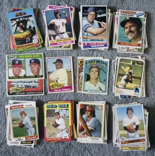 Baseball Football Sports Trading Cards 70s 80s Vintage