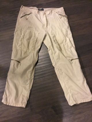 Polo Ralph Lauren Cargo Pants Men’s Vintage 38 X 31 Flight Military Utility