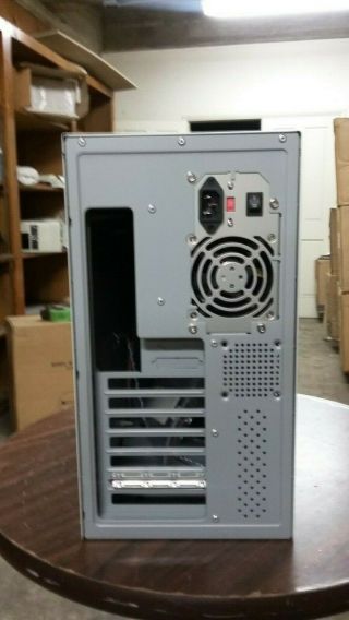 AT ATX Computer Case Enclosure Build Vintage 386 486 Pentium ctx w/ power 6