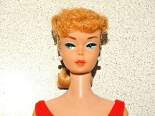 Barbie: Vintage Ash Blonde Ponytail Barbie Doll