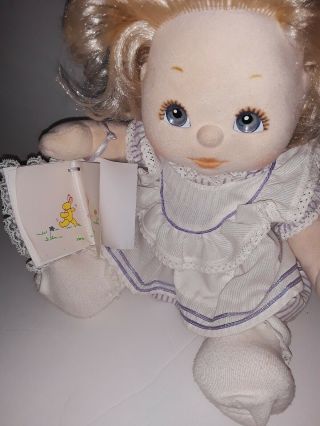 Vtg My Child Doll Blonde Hair Blue Eyes Dress/Clothing Mattel 1985 85 2