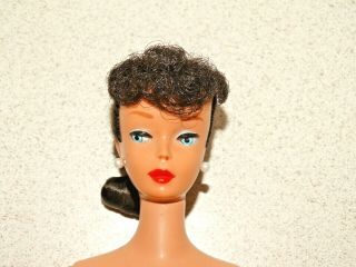 Barbie: Vintage Brunette 1961 5 Ponytail Barbie Doll