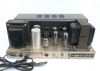 Rare Sherwood S - 360 Tube Power Amplifier 36 - Watts 4 X 7189 Mono Valve Amp 1960