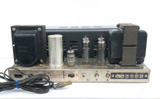 RARE Sherwood S - 360 Tube Power Amplifier 36 - Watts 4 x 7189 Mono Valve Amp 1960 9
