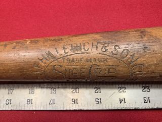 Vintage Early 1900’s J F Hillerich & Son Co Bat. 2