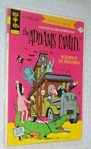 Addams Family 1 Vintage Gold Key Comic Cgc It Bronze 1974
