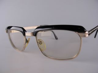 Vintage 50s Rodenstock 1/20 12k Gold Filled Eyeglasses Medium Made In Germany