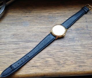 Rare Vintage Gold Plated Man ' s TISSOT CAMPING Automatic Watch 8
